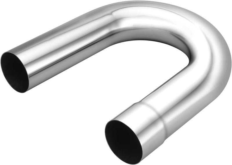 LCGP 2.5"OD U Bend Exhaust Pipe Made of High Quality Stainless Steel DIY Exhaust Pipe - Image 1